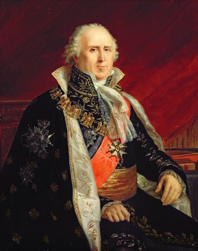 Charles-François Lebrun (1739-1824) Duc de Plaisance en costume d